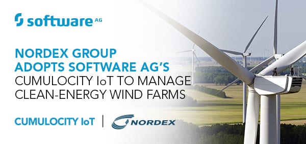 Nordex Group Adopts Cumulocity IoT to Manage Clean-Energy Wind Farms