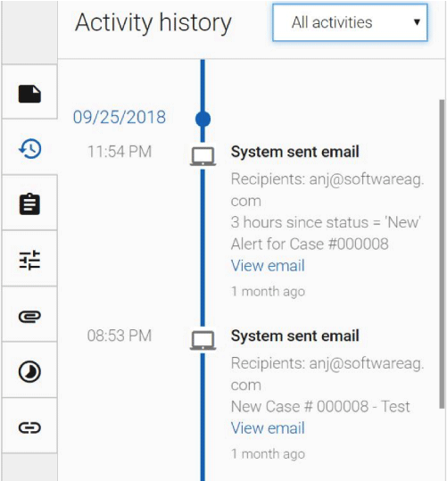 Activity streams